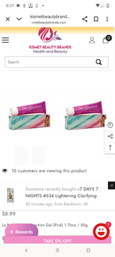 La Bamakoise Fast Action 7 Days Tube GEL